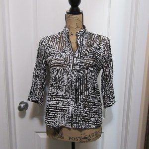 Zip up top or over coat - Attitude size P M